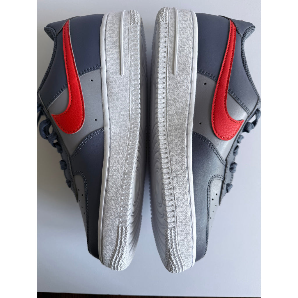 Nike Air Force 1 GS CT3839-008 Cement Grey Team Orange Boys 5.5Y / UK 5 NIB