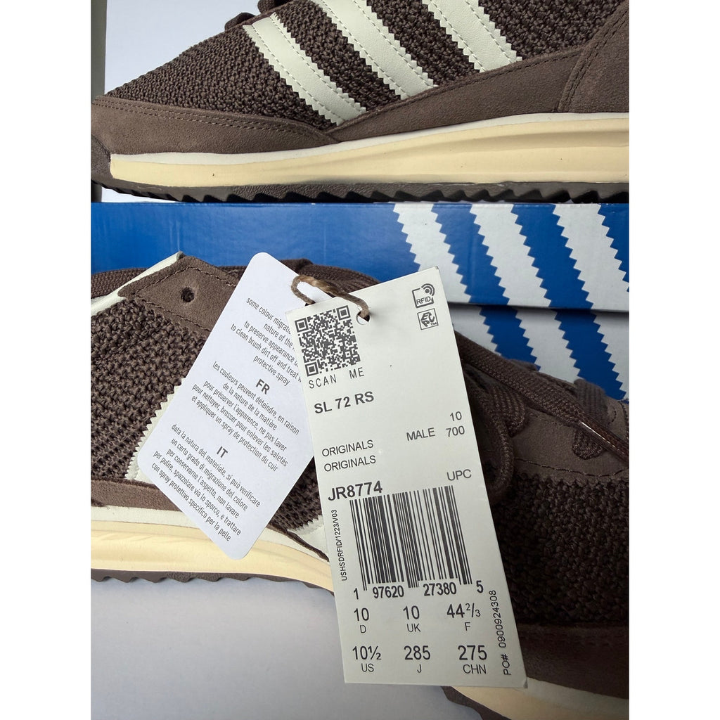 Adidas SL 72 RS Earth Strata Off White JR8774 Men Sz 10.5 NWT