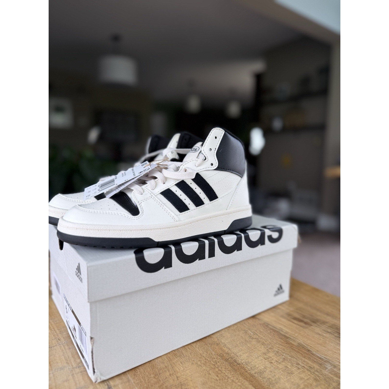 Adidas Break Start Mid W IH7880 Cloud White Black Women's 6