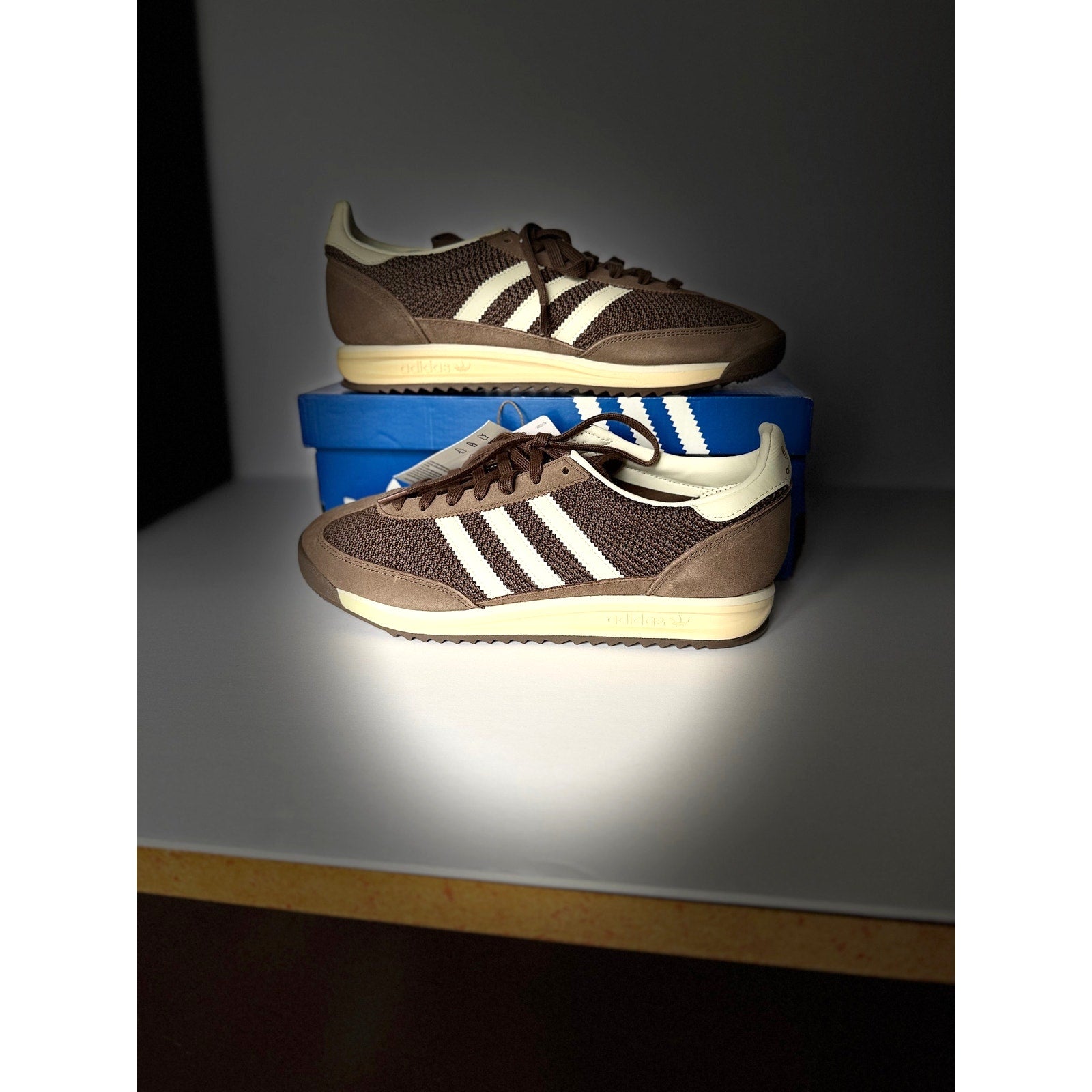 Adidas SL 72 RS Earth Strata Off White JR8774 Men Sz 10.5 NWT