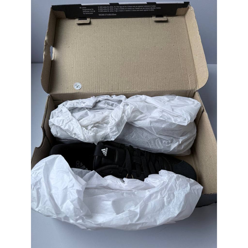 Adidas VL Court 3.0 ID8796 Core Black White Gum Women's 6.5 / UK 5 EUR 38 NWT