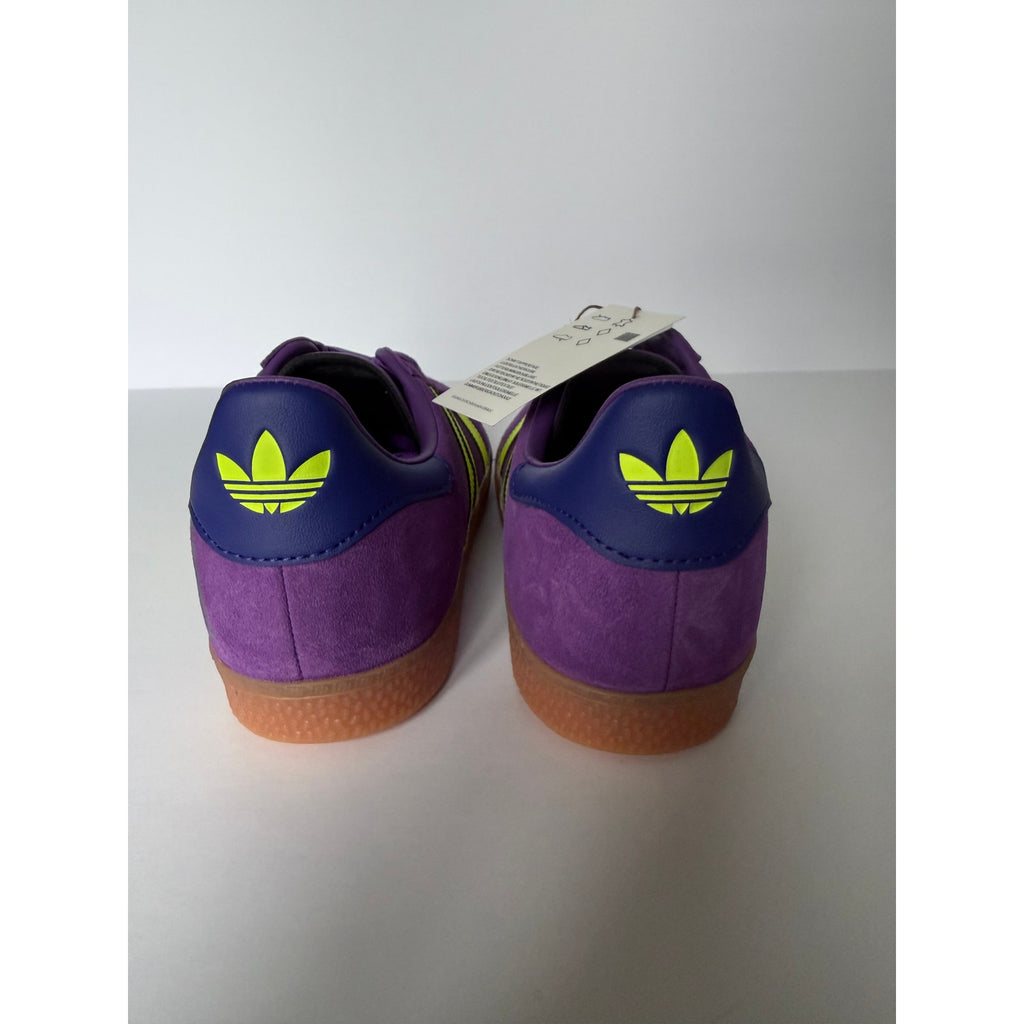 Adidas Gazelle J Active Purple Solar Yellow JP7126 Sz 6.5Y NWT