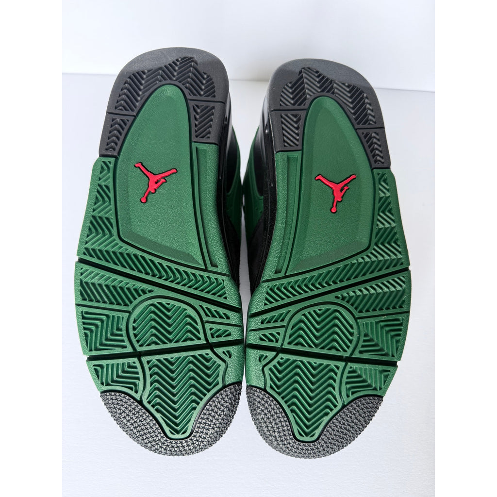 Air Jordan 4 RM GS Black Gorge Green 6Y FQ7938-003 Varsity Red NIB