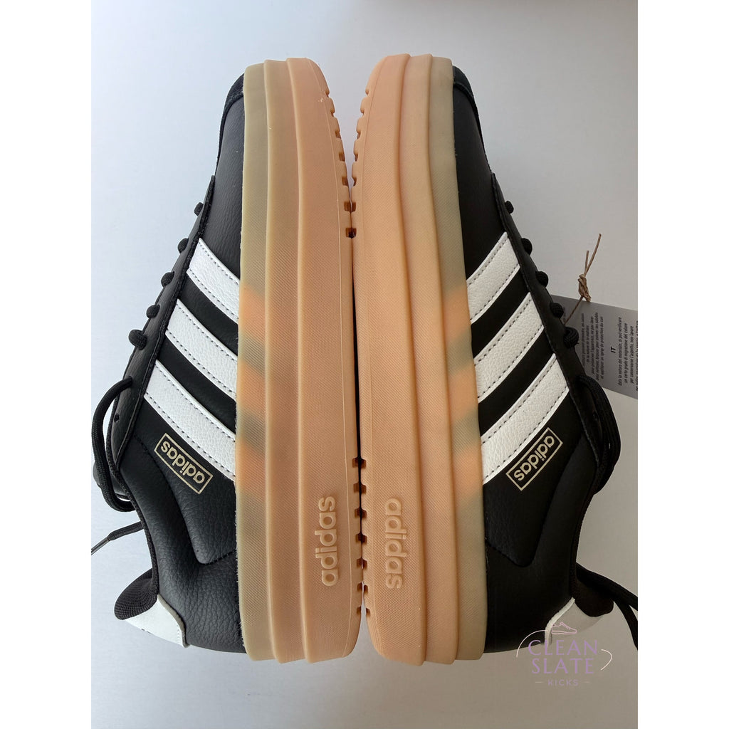 Adidas VL Court Bold IH3081 Black White Gum Women's 7 / UK 5.5 / EUR 38.5 NWT
