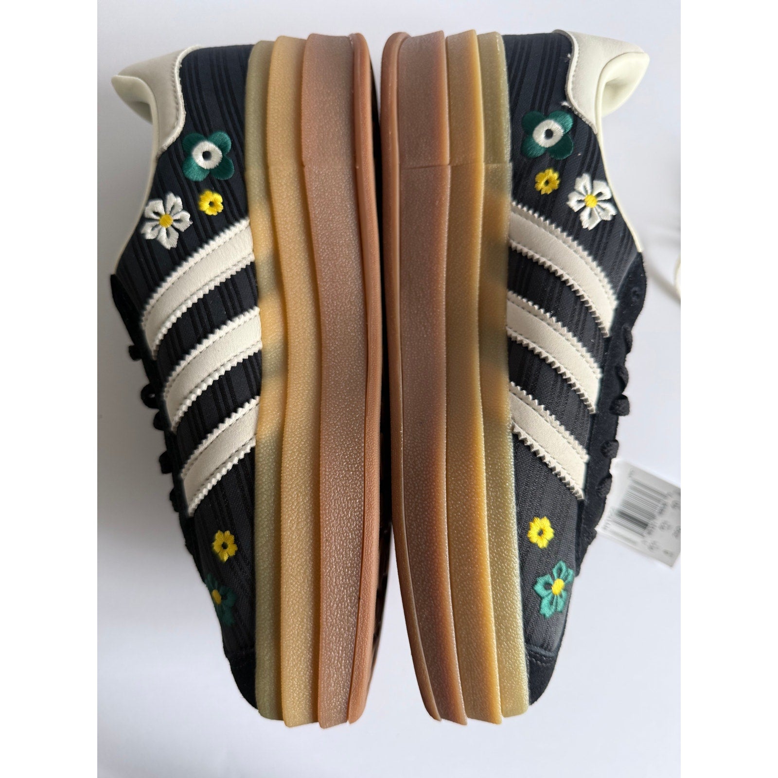 Liberty London x Adidas Gazelle Bold W IH1922 Black Floral Women's 8 / UK 6.5