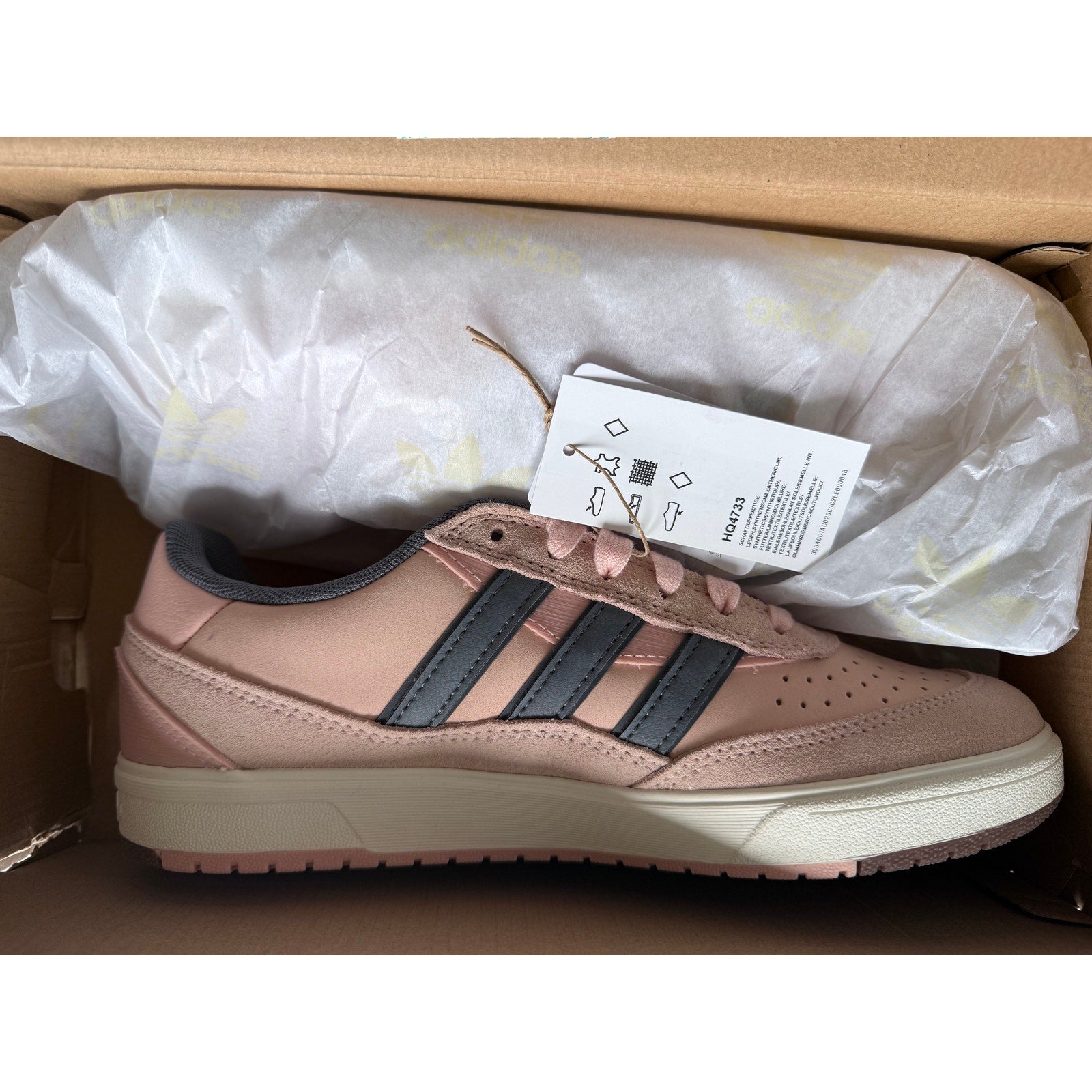 Adidas Tyshawn II HQ4733 Blush Pink Grey Women's 8 / Men's 7 / UK 6.5 NWT