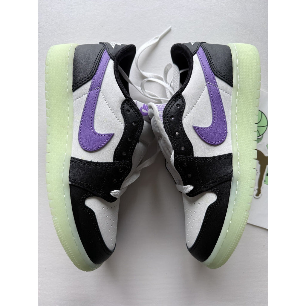 Air Jordan 1 Retro Low OG GS Black Raspberry HF0410-001 5Y Womens 6.5 NIB