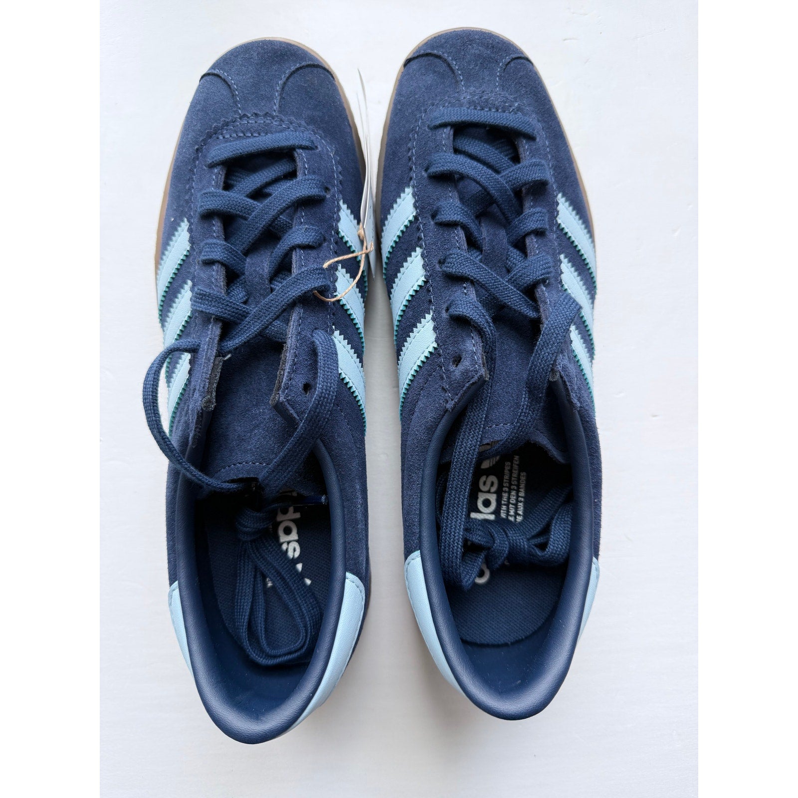 Adidas Stadt JQ9008 Night Indigo Clear Sky Gum Men's 8 / UK 7.5 New With Tags