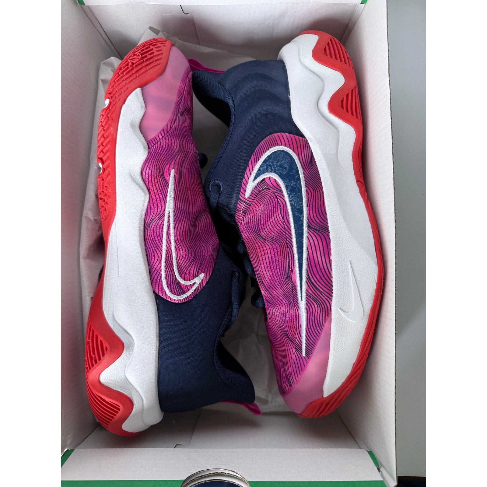 Nike Giannis Immortality 4 SE GS IH7662-600 Picante Red Navy Kids 7Y / W8.5