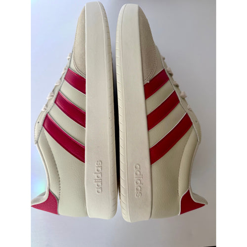 Adidas Barreda JR1319 Cream White Red Men's 12 / UK 11.5 / EUR 46.5 NIB