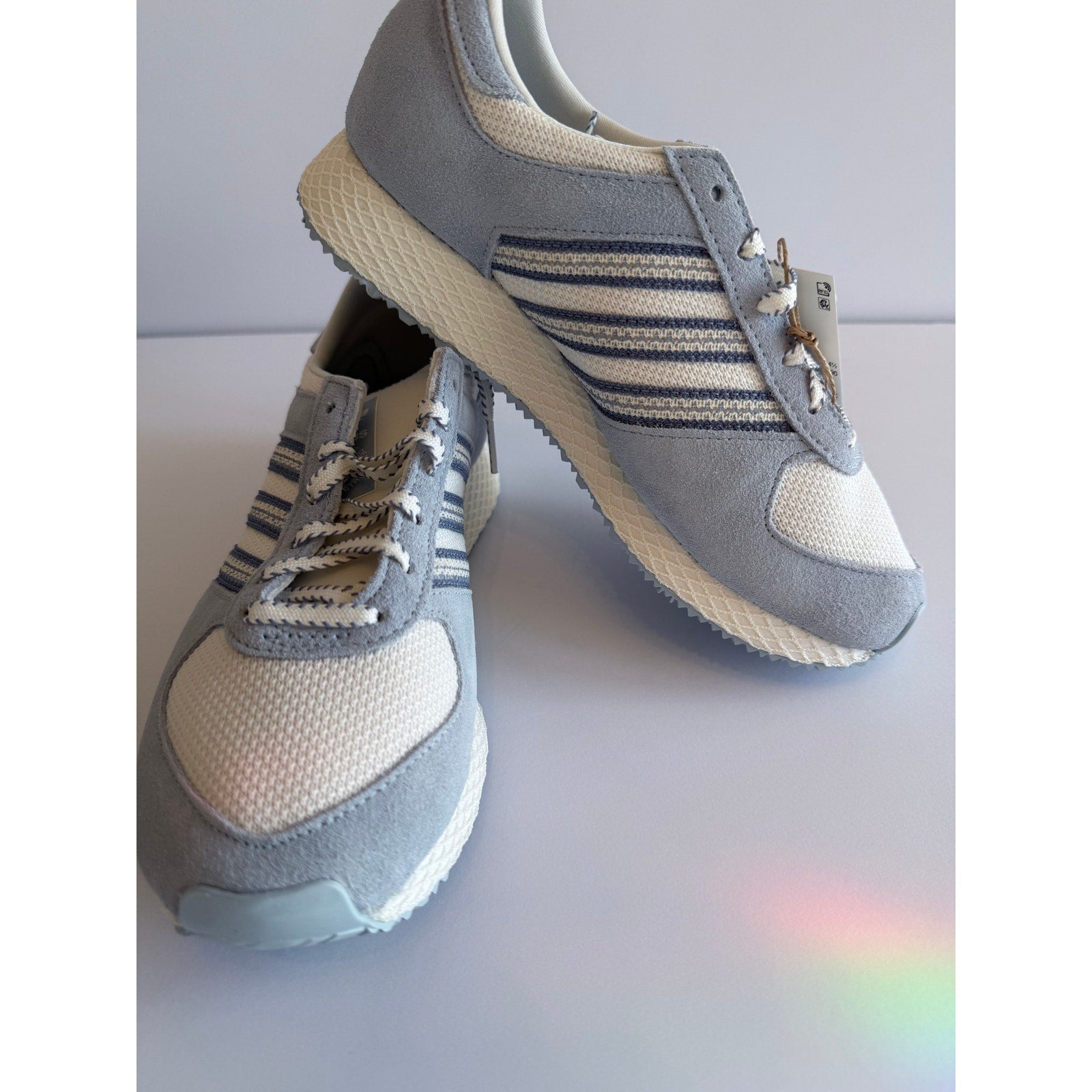 Adidas Atlanta W JI2893 Off White Wonder Blue Silver Women's 6 / UK 4.5 NIB