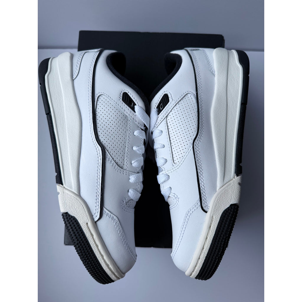 Jordan Flight Court GS HF3333-100 White Black Sail Boys 5.5Y / UK 5 EUR 38 NIB