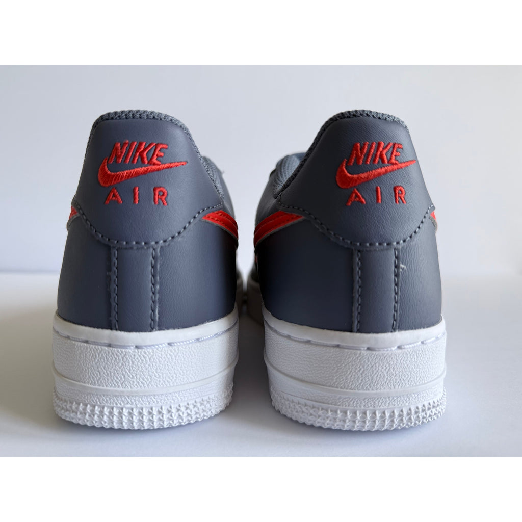 Nike Air Force 1 GS CT3839-008 Cement Grey Team Orange Boys 5.5Y / UK 5 NIB