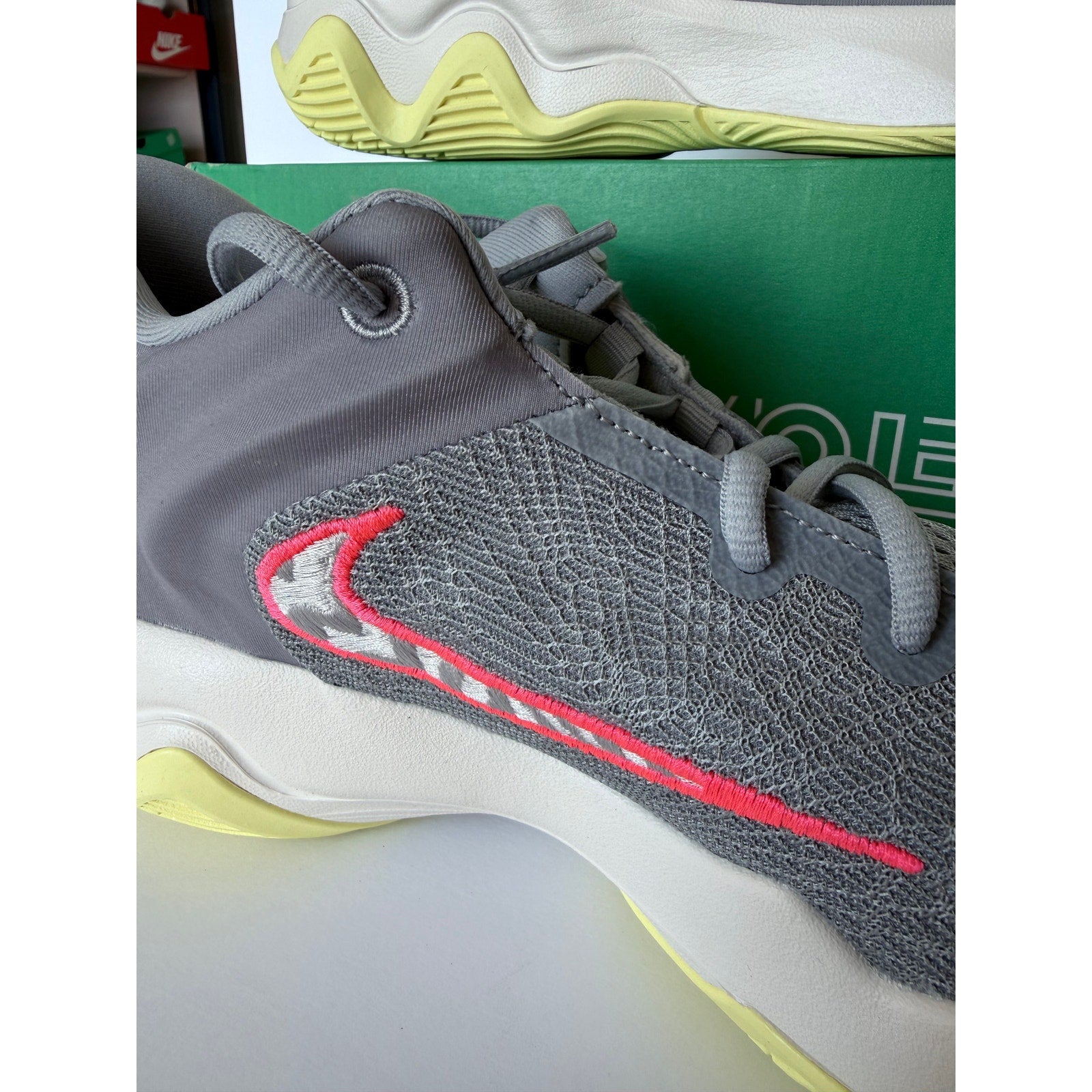 Nike Giannis Immortality 4 Wolf Grey Men's 12 FQ3680-009 Basketball NIB