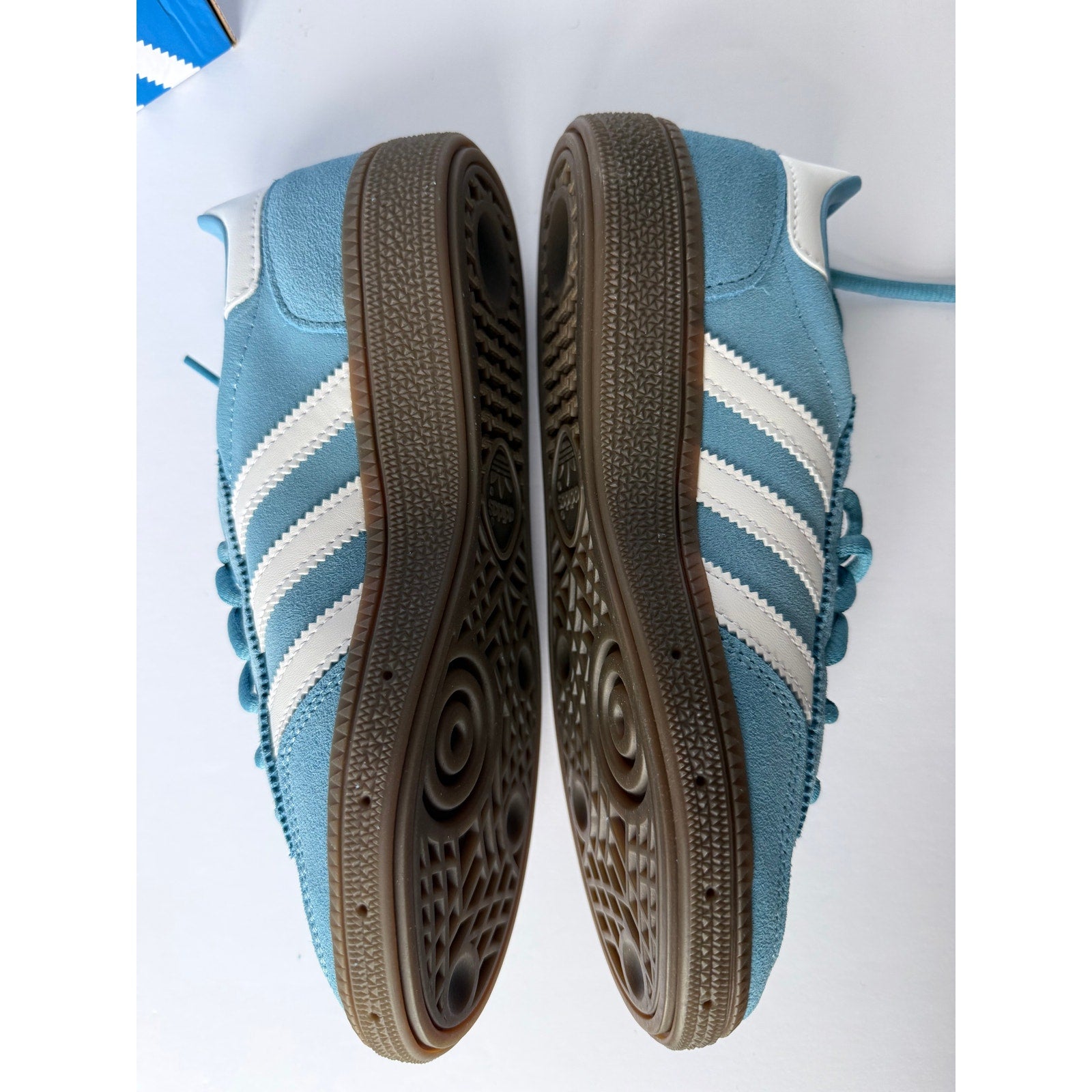Adidas Handball Spezial J Light Blue Cloud White JI2902 Sz 3.5Y