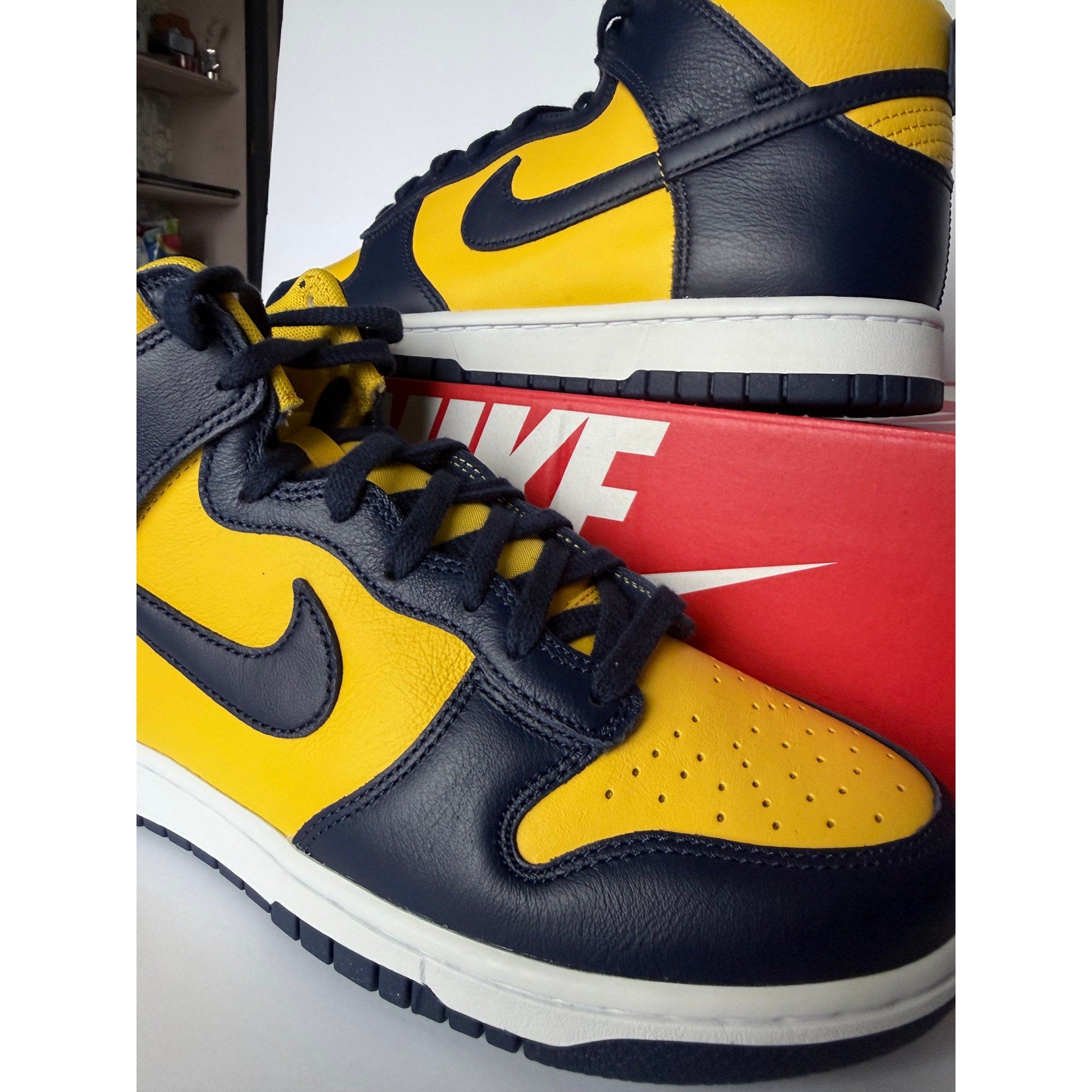 Nike Dunk Hi Retro SE Varsity Maize Midnight Navy HF3143-700 M9