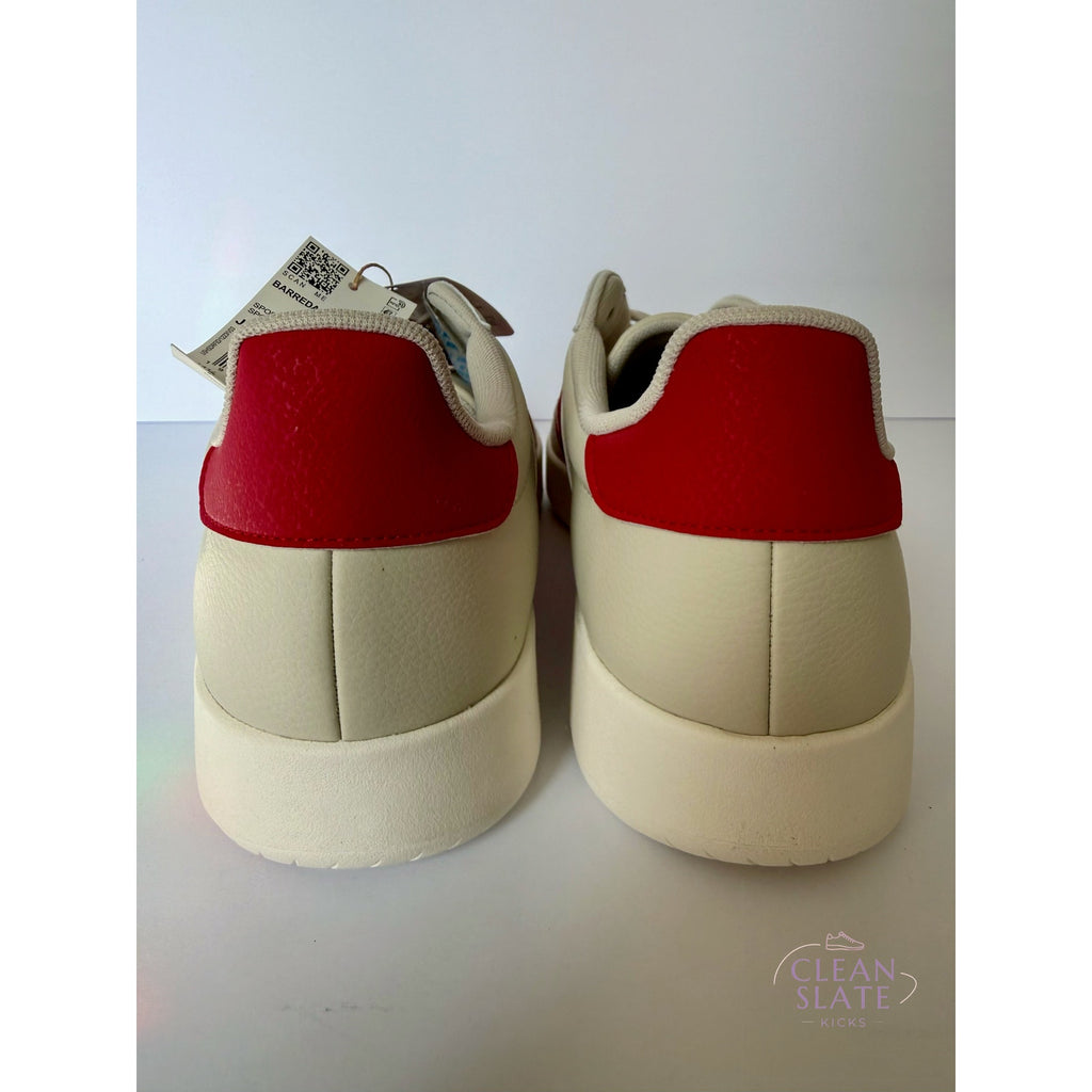 Adidas Barreda JR1319 Cream White Red Men's 12 / UK 11.5 / EUR 46.5 NIB