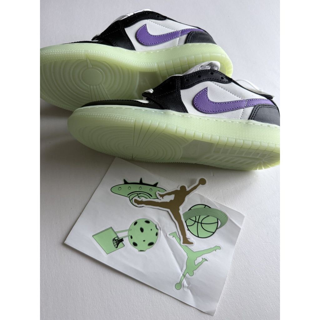 Air Jordan 1 Retro Low OG GS Black Raspberry HF0410-001 5Y Womens 6.5 NIB
