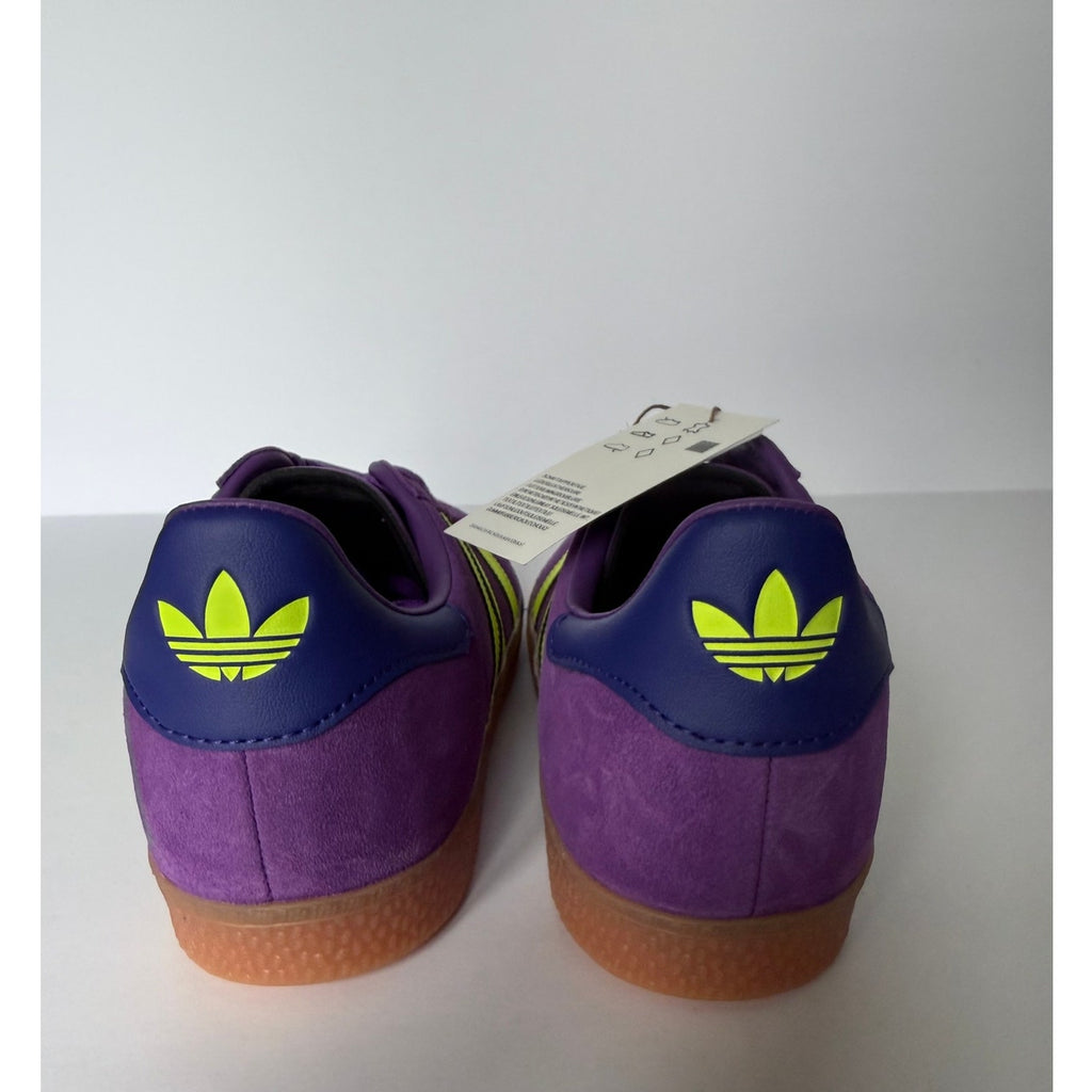Adidas Gazelle J Active Purple Solar Yellow JP7126 Sz 6.5Y NWT