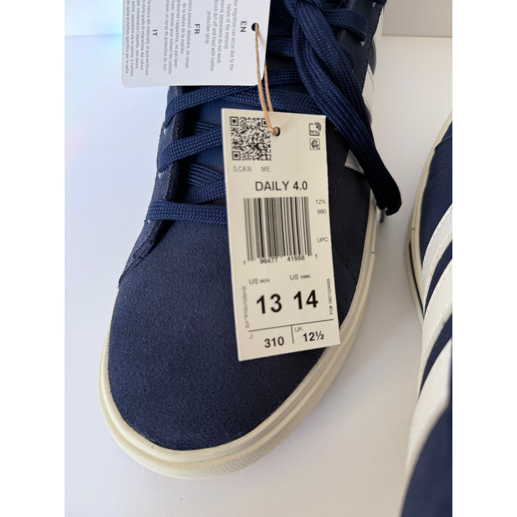 Adidas Daily 4.0 Men's 13 Dark Blue White Skate Sneaker IF4503 NWT Box