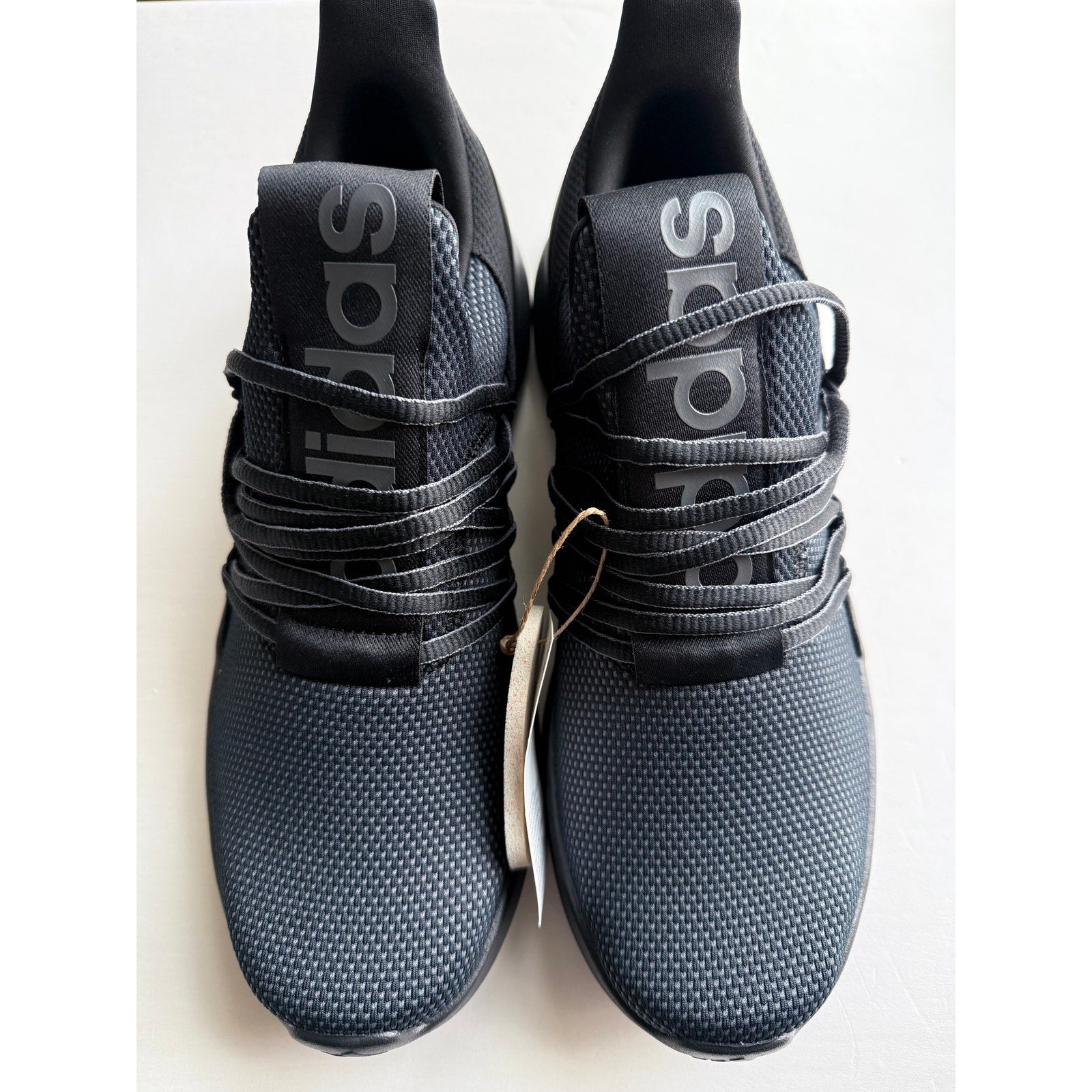 Adidas Lite Racer Adapt 7.0 IE6327 Triple Black Men's 9.5 New With Tags