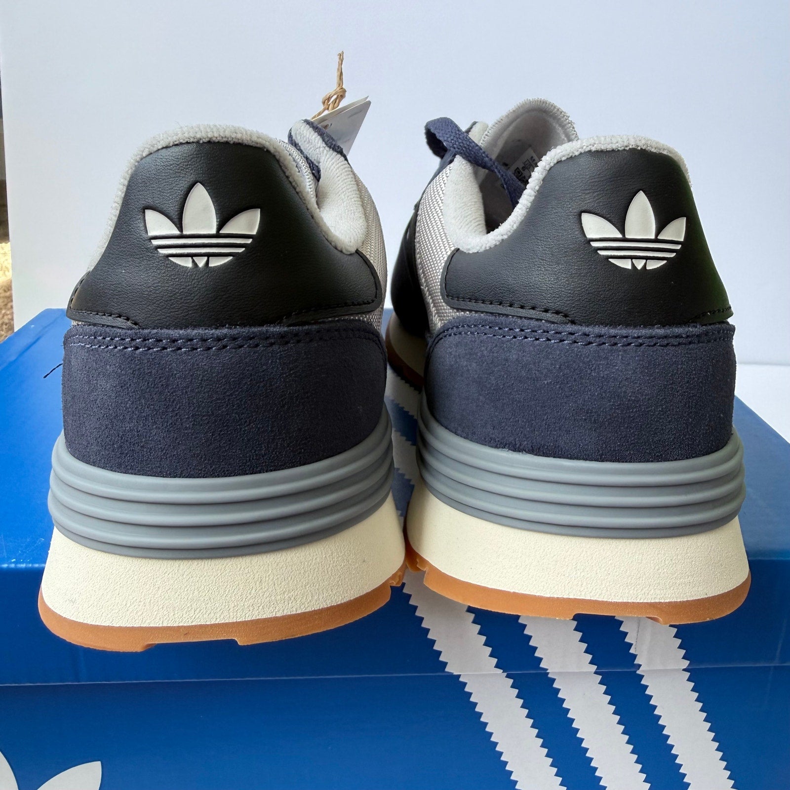 Adidas Treziod 2 JQ9041 Grey Black Navy Men's 6 Women's 7.5 UK 5.5 EUR 38 NWT