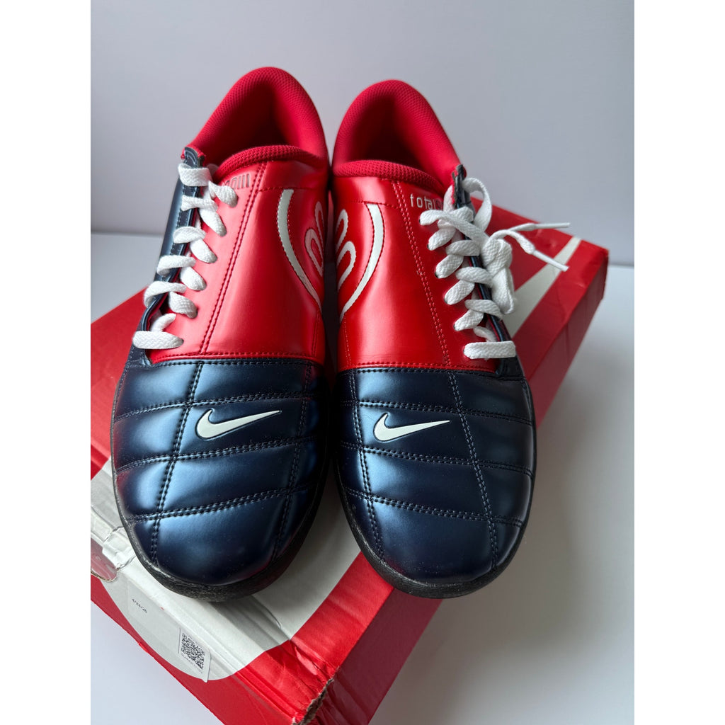 Nike Total 90 II7631-400 Midnight Navy Red White Men's 13 / UK 12 EUR 47.5 NIB