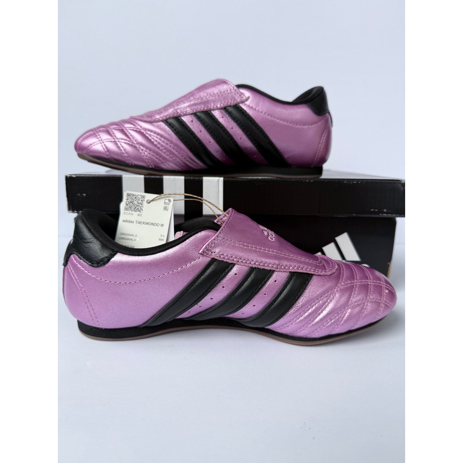 Adidas Taekwondo W JS4026 Metallic Pink Black Women's 5 UK 3.5 EUR 36 NWT