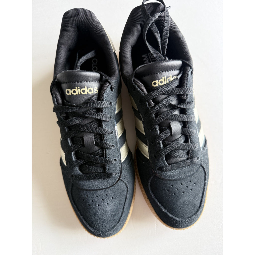 Adidas Breaknet Sleek JR0685 Black Gold Gum Sole Womens 6 / UK 4.5 | NIB