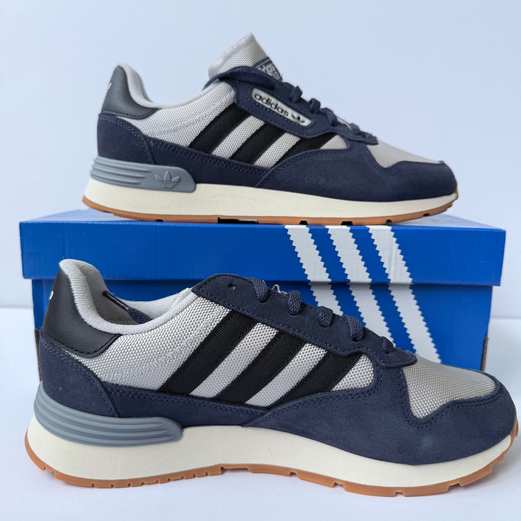 Adidas Treziod 2 JQ9041 Grey Black Navy Men's 6 Women's 7.5 UK 5.5 EUR 38 NWT