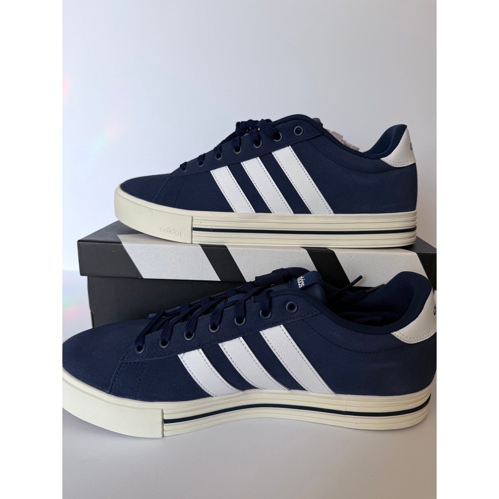 Adidas Daily 4.0 Men's 13 Dark Blue White Skate Sneaker IF4503 NWT Box