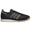 Adidas SL 72 OG Leopard Print Pony Hair Black JR1640 Womens 7 / UK 5.5 No Box