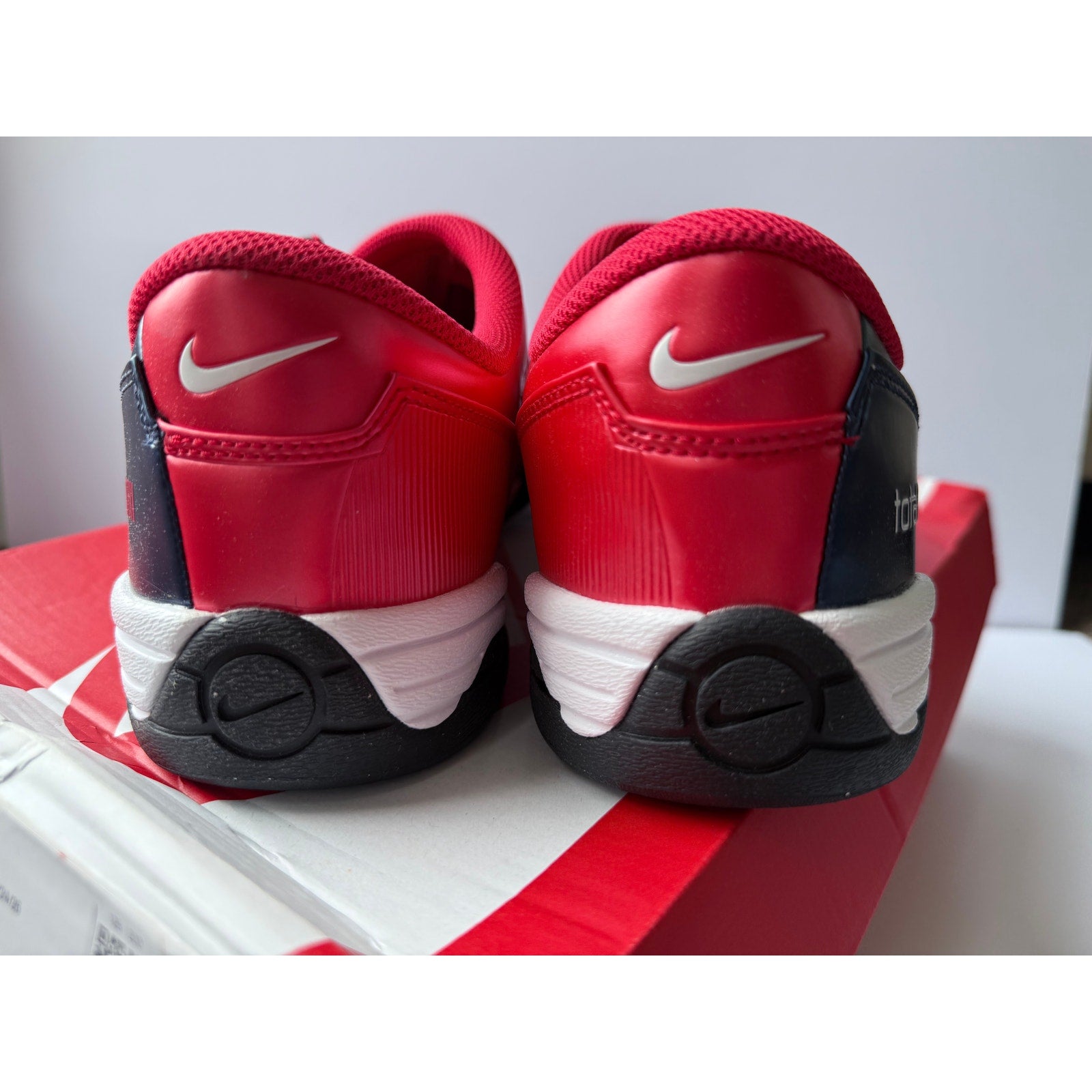 Nike Total 90 II7631-400 Midnight Navy Red White Men's 13 / UK 12 EUR 47.5 NIB