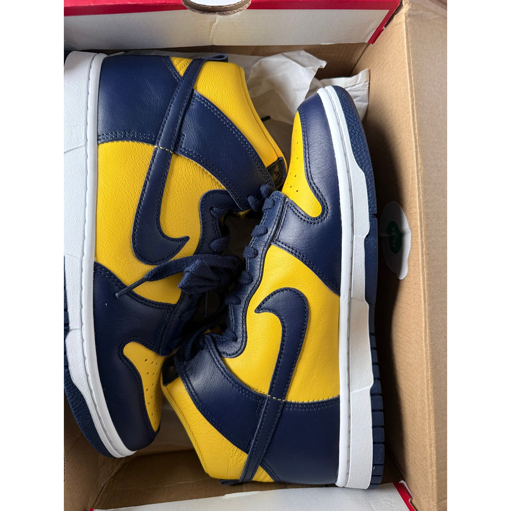 Nike Dunk Hi Retro SE Varsity Maize Midnight Navy HF3143-700 M9