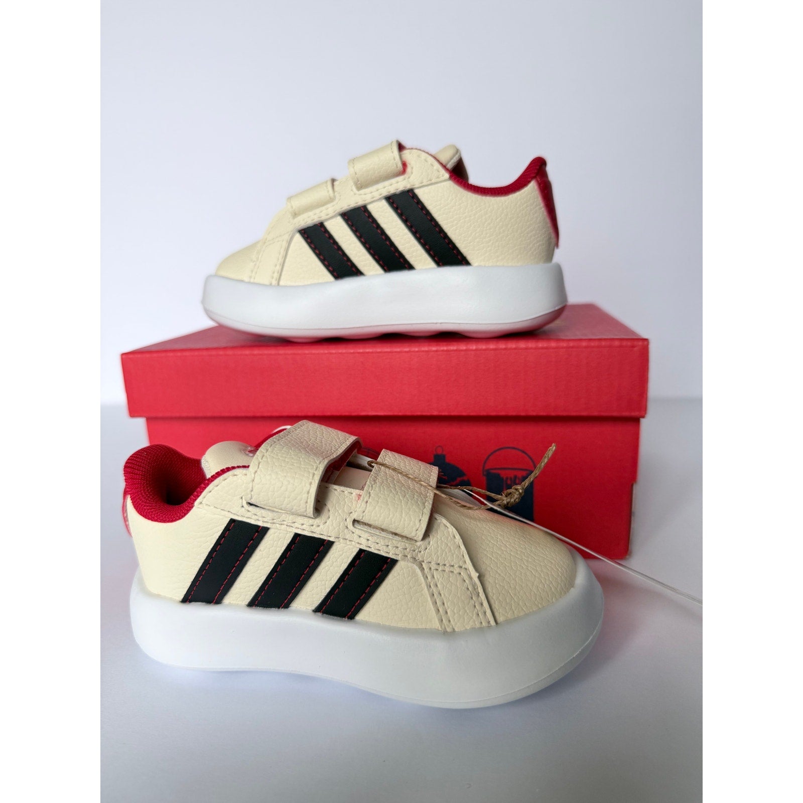 Adidas Home Alone Grand Court CF Toddler JR5631 6K Kevin NIB