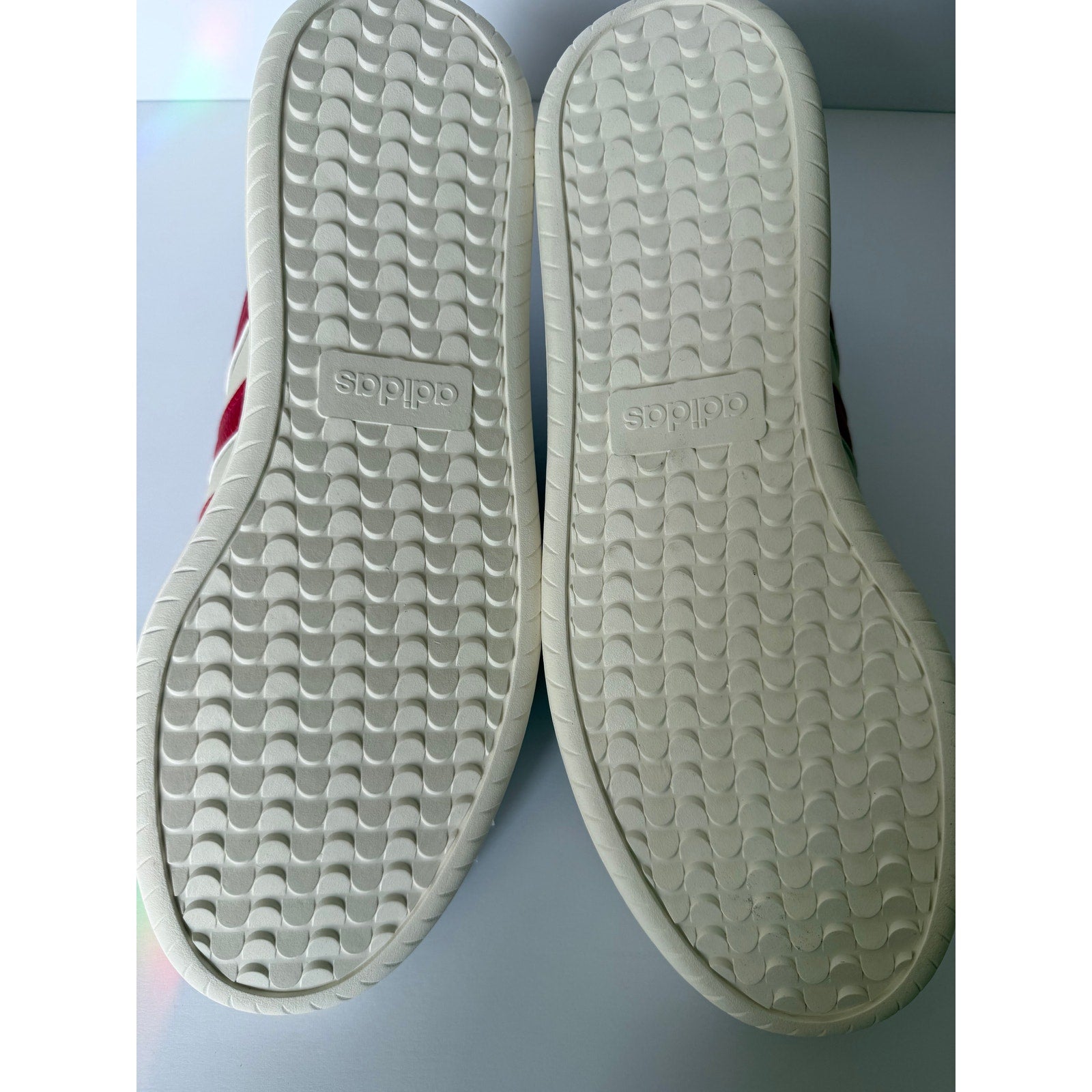 Adidas Barreda JR1319 Cream White Red Men's 12 / UK 11.5 / EUR 46.5 NIB