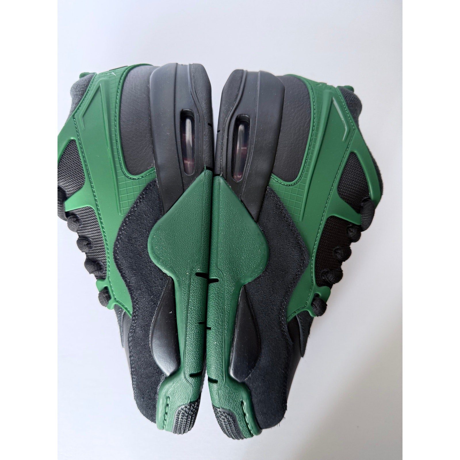 Air Jordan 4 RM GS Black Gorge Green 5.5Y FQ7938-003 Varsity Red NIB
