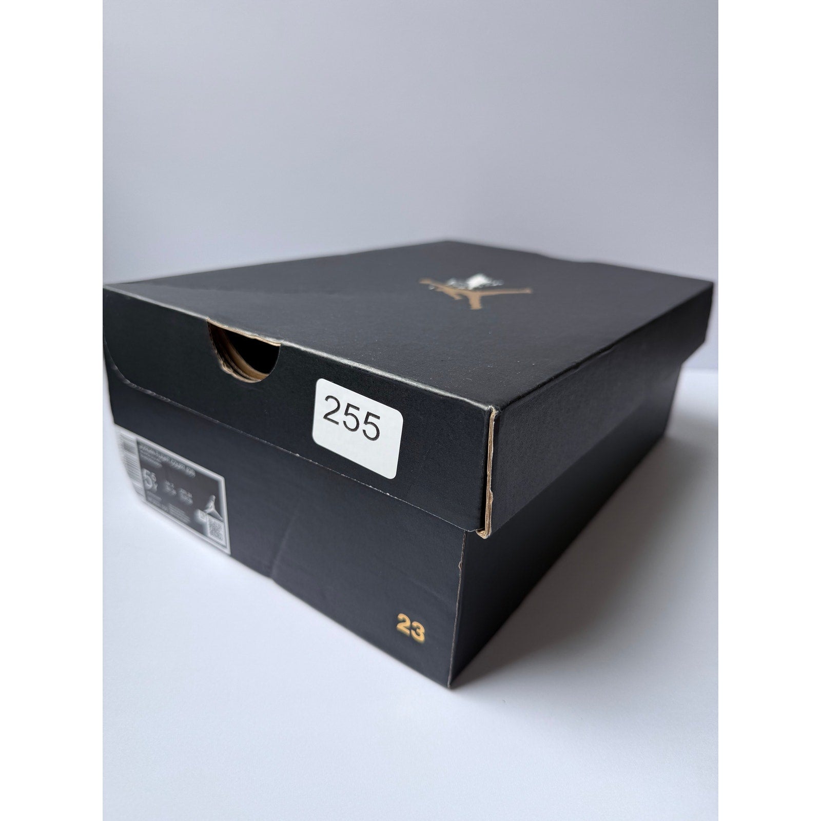 Jordan Flight Court GS HF3333-100 White Black Sail Boys 5.5Y / UK 5 EUR 38 NIB