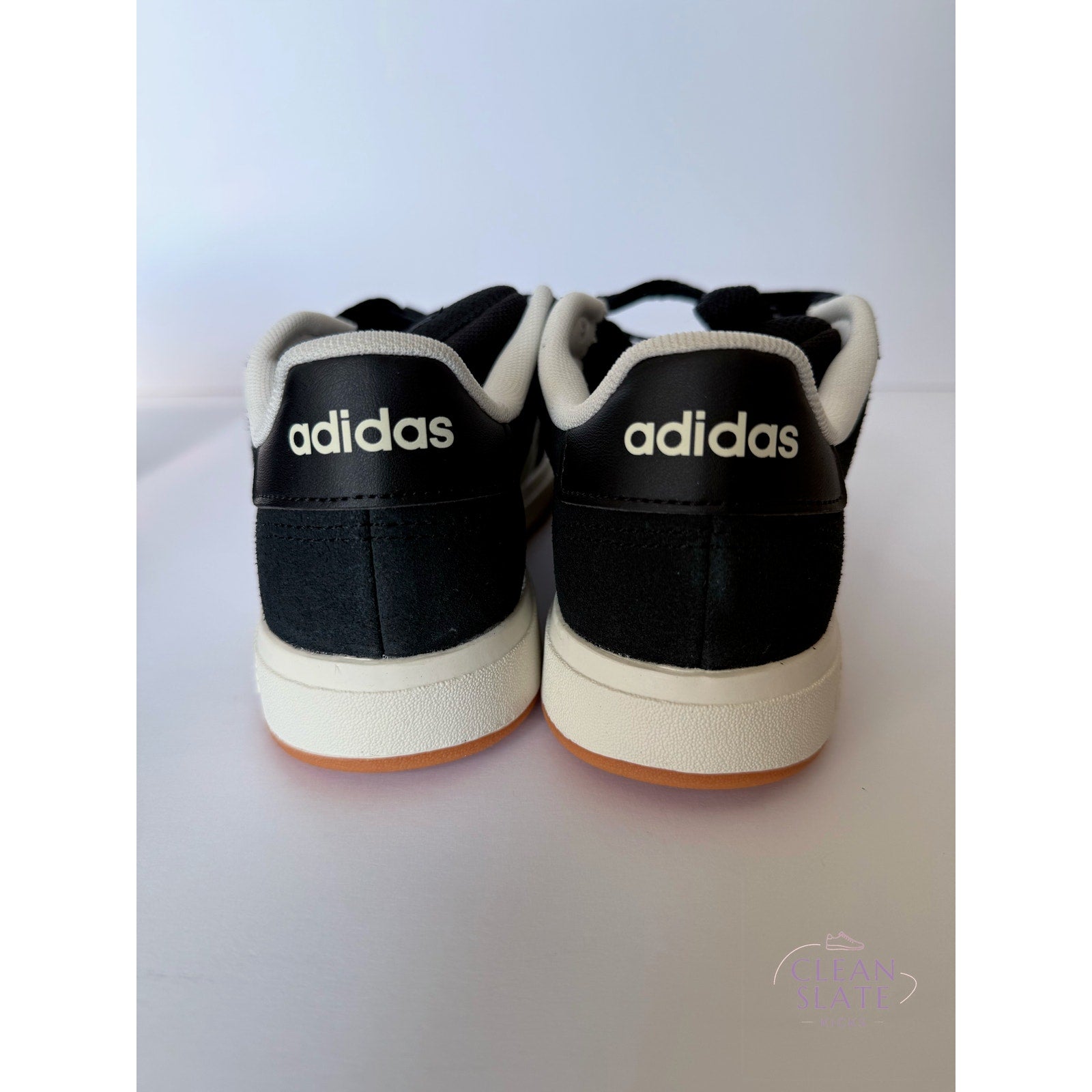 Adidas Grand Court 00s K · JH6178 · Black/White/Gum · Kids 2 / UK 1.5