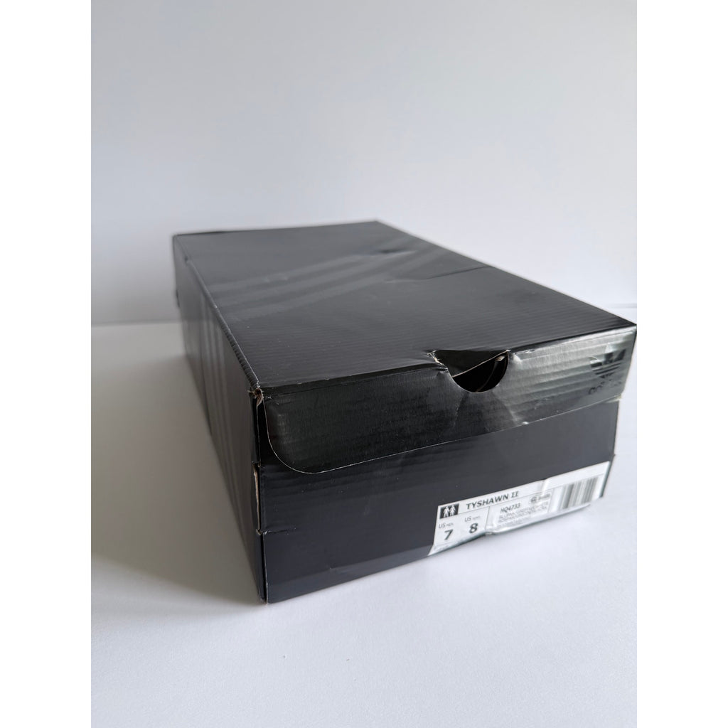 didas Superstar II W JS4009 Black Patent White Gold Women's 7.5 / UK 6 NWT