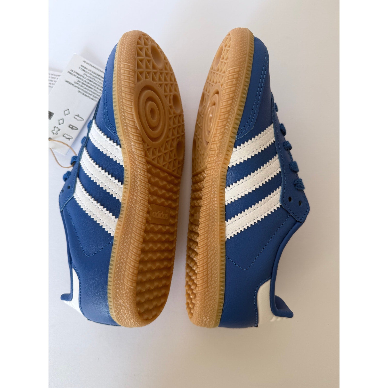Adidas Samba OG C Kids 12K Blue White Gum JR7431 NWT Originals Toddler