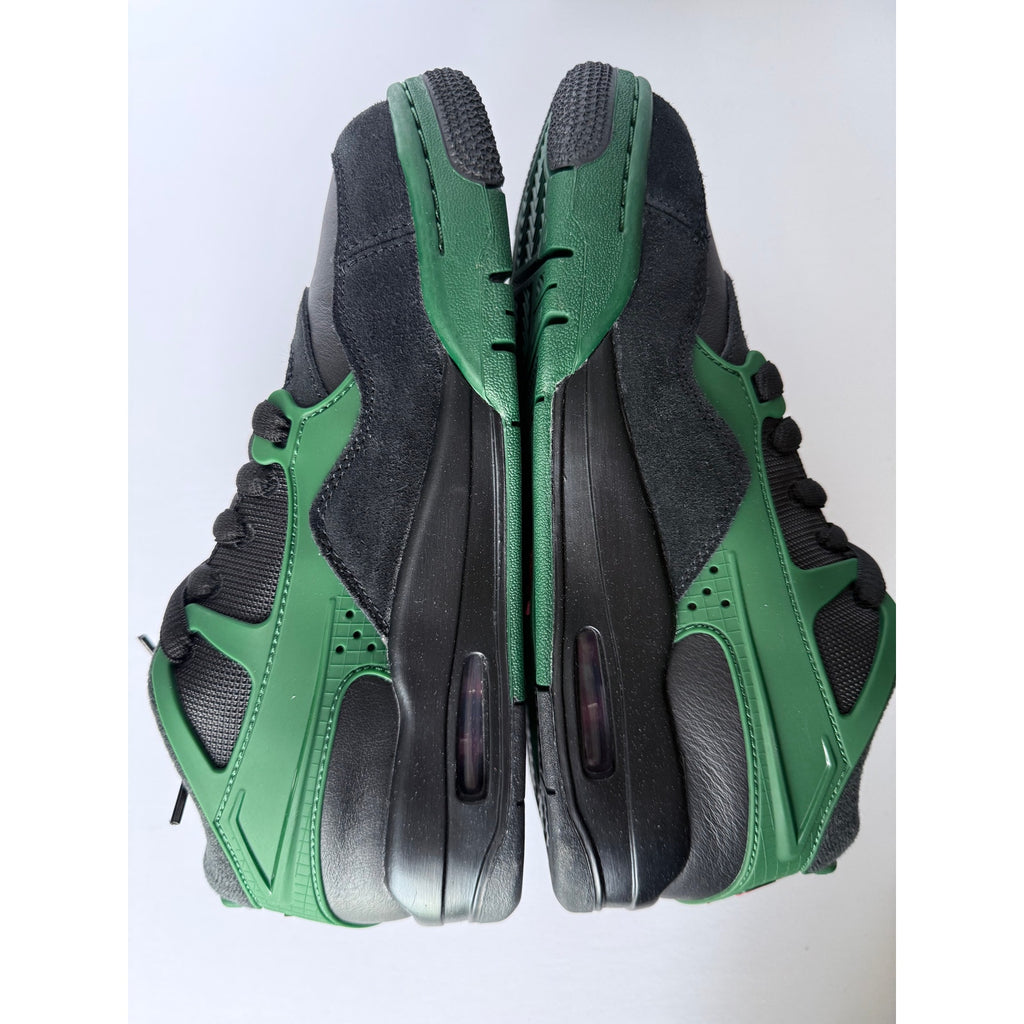 Air Jordan 4 RM GS Black Gorge Green 5.5Y FQ7938-003 Varsity Red NIB