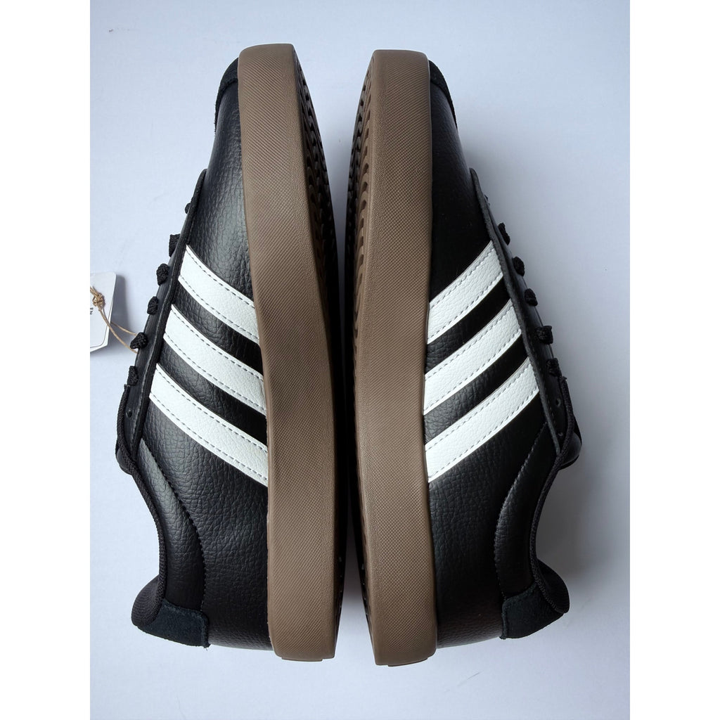 Adidas VL Court 3.0 ID8796 Core Black White Gum Women's 6.5 / UK 5 EUR 38 NWT