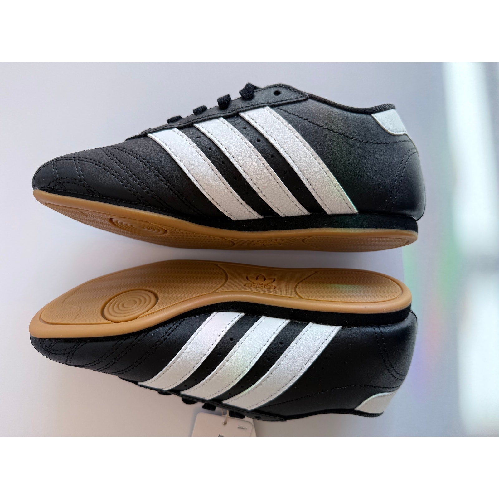 Adidas Taekwondo Lace J Core Black White Gum Kids 3.5 / UK 3 New