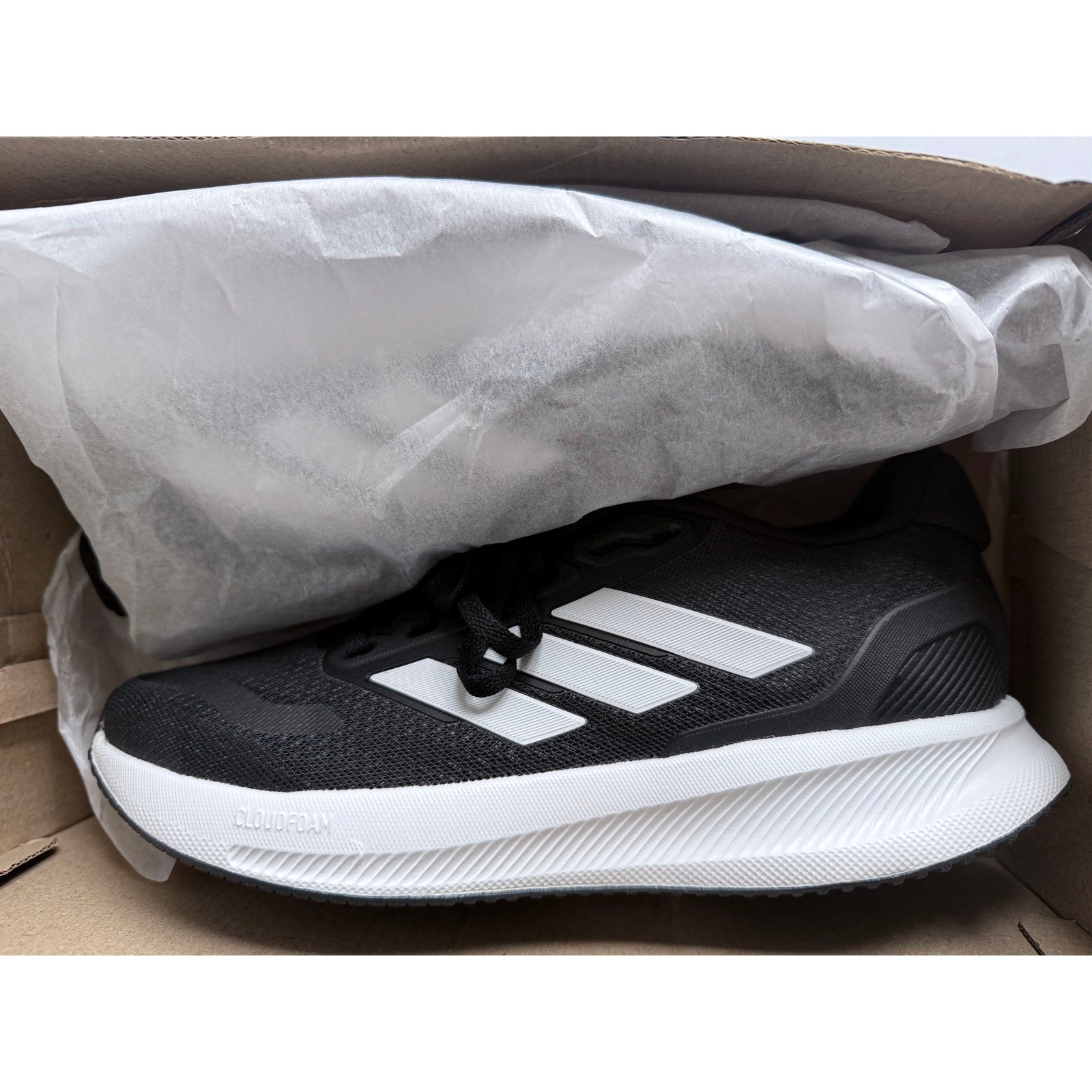 Adidas Runfalcon 5 W IH7759 Black White Women's 7 / UK 5.5 / EUR 38⅔ NIB