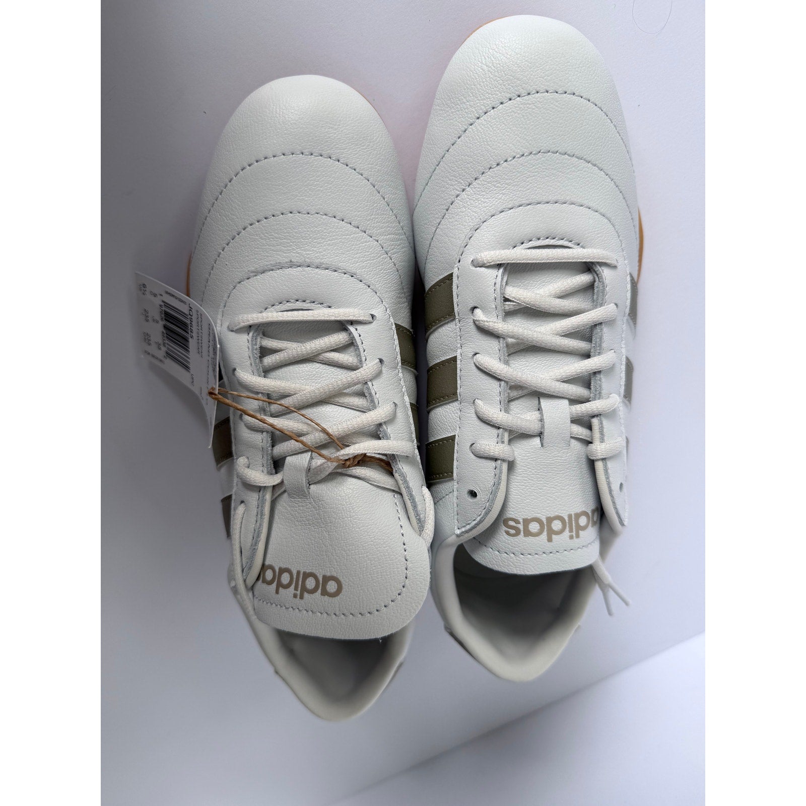 didas Grand Court Lo Women's 6.5 / UK 5 EUR 38 White Gold Metallic Gum NWT