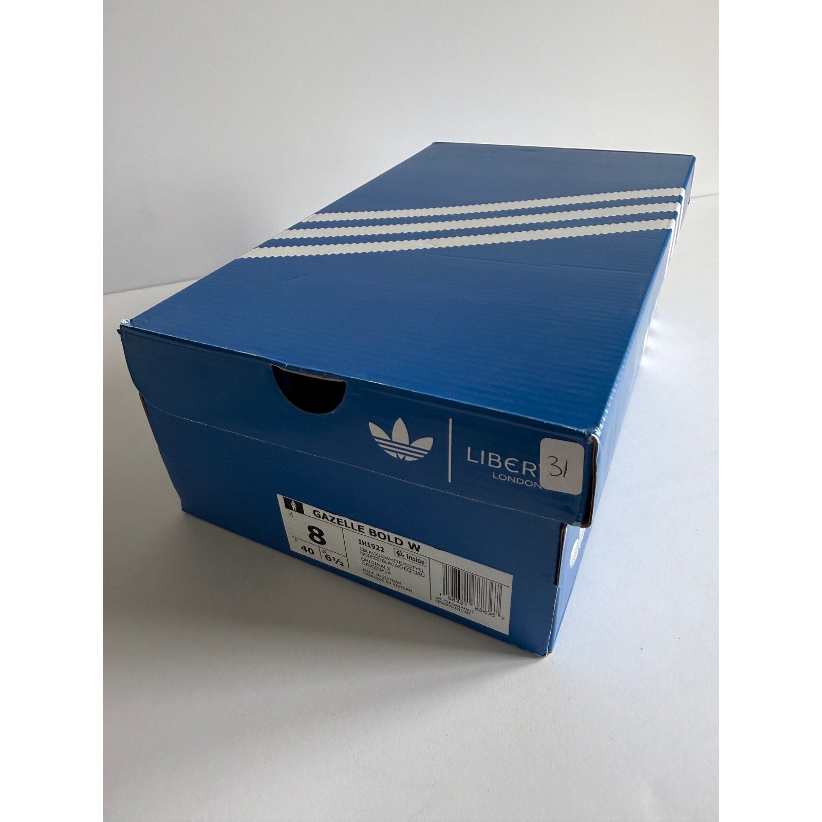 Liberty London x Adidas Gazelle Bold W IH1922 Black Floral Women's 8 / UK 6.5