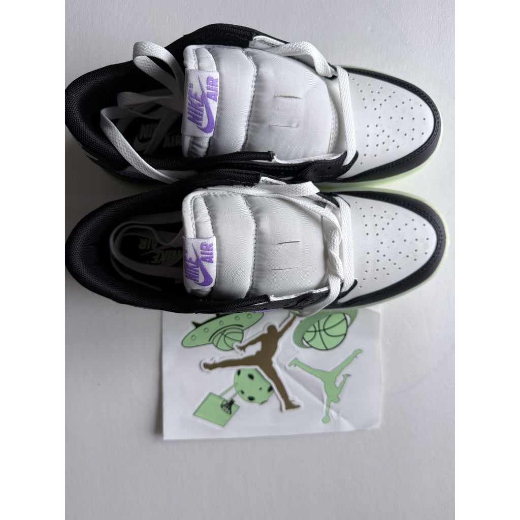 Air Jordan 1 Retro Low OG GS Black Raspberry HF0410-001 5Y Womens 6.5 NIB