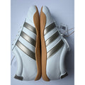 didas Grand Court Lo Women's 6.5 / UK 5 EUR 38 White Gold Metallic Gum NWT