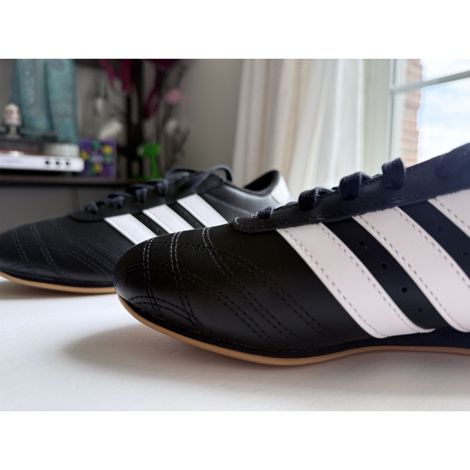 Adidas Taekwondo Lace J Core Black Cloud White Gum JR6807 Size 6.5Y / Women’s 8